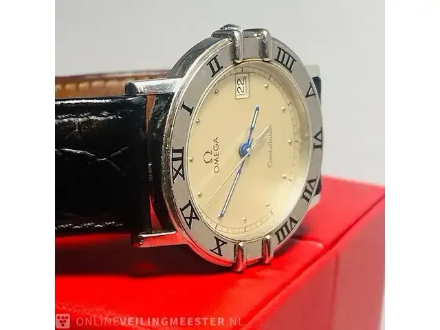 1 omega constellation heren horloge in topstaat - afbeelding 8 van  12