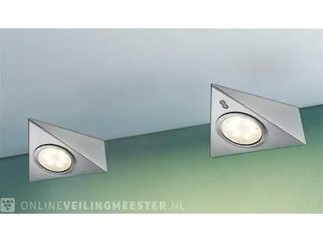 1 paulmann led under cabinet light with sensor 3x2.8w 93572 - afbeelding 2 van  4