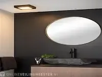 1 plafondlamp badkamer - led dimbaar - lucide brice-led lucide - afbeelding 1 van  4