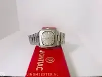 1 pontiac memomatic *** automatisch tank horloge - afbeelding 5 van  10