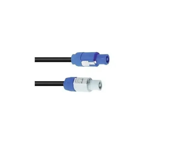 1 psso powercon stroomkabel - verlengkabel - neutrik - 3x1.5 10m - afbeelding 3 van  3