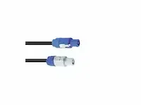 1 psso powercon stroomkabel - verlengkabel - neutrik - 3x1.5 10m - afbeelding 3 van  3