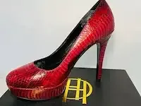1 pumps/hakken - house of harlow 100% slangen leer - afbeelding 1 van  6