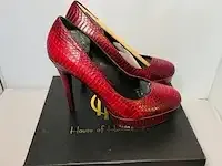 1 pumps/hakken - house of harlow 100% slangen leer - afbeelding 2 van  6
