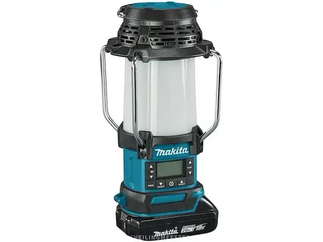 1 radio/campinglamp met (body) makita, dmr055 - afbeelding 2 van  3