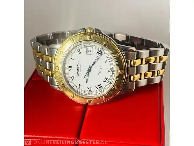 1 raymond weil geneve horloge, tango cartier style - afbeelding 1 van  13