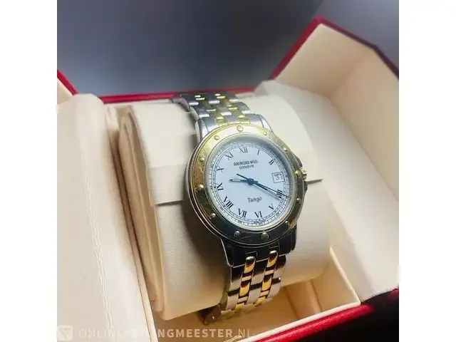 1 raymond weil geneve horloge, tango cartier style - afbeelding 13 van  13