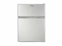 1 richome bcd-95 combi koelkast - efficiënt koelen en vriezen, zilver, 84l merkloos - afbeelding 1 van  8