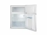 1 richome bcd-95 combi koelkast - efficiënt koelen en vriezen, zilver, 84l merkloos - afbeelding 3 van  8