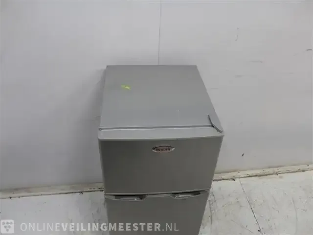 1 richome bcd-95 combi koelkast - efficiënt koelen en vriezen, zilver, 84l merkloos - afbeelding 6 van  9