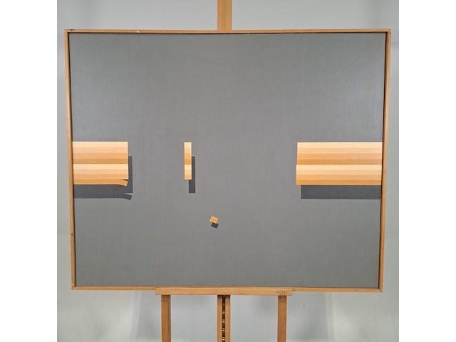 1 schilderij, arie trum, onderbroken - afbeelding 1 van  8