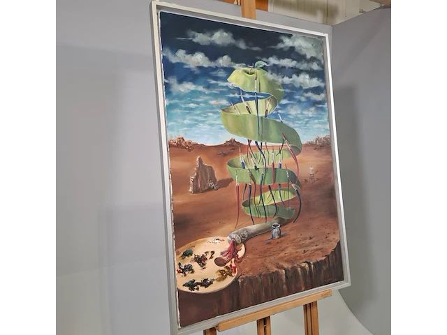 1 schilderij, m. wakili, 2000 - afbeelding 2 van  7