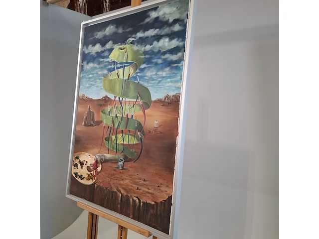 1 schilderij, m. wakili, 2000 - afbeelding 3 van  7