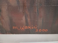 1 schilderij, m. wakili, 2000 - afbeelding 5 van  7