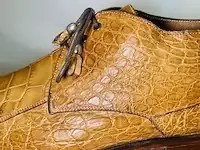 1 schoenen - krokodillen leer calzoleria toscana - nieuw