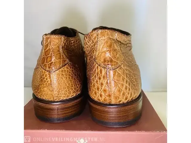 1 schoenen - krokodillen leer calzoleria toscana - nieuw - afbeelding 4 van  8