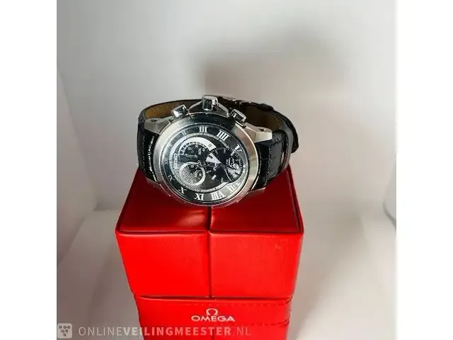 1 seiko premier met splinternieuwe kalfs croco band - afbeelding 2 van  6