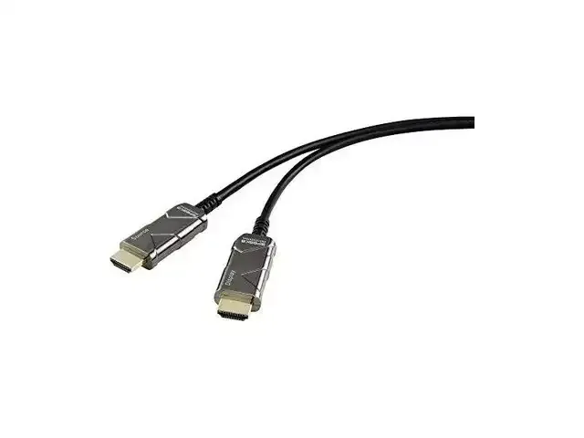 1 speaka optische hdmi-kabel (aoc) 20 m speaka professional - afbeelding 1 van  3