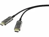 1 speaka optische hdmi-kabel (aoc) 20 m speaka professional - afbeelding 2 van  3