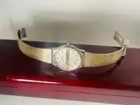 1 stowa goud zilveren horloge, pallas flatline serie - afbeelding 2 van  9