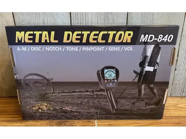 1 stuks metaaldetector hoomya md840 - afbeelding 3 van  3