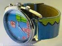 1 super mario 1 nintendo horloge, nieuw in doos - afbeelding 4 van  9