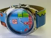1 super mario 1 nintendo horloge, nieuw in doos - afbeelding 8 van  9