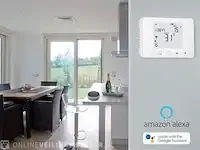 1 thermostaat wifi voor water/gas boiler - ledlux ll0253 ledlux - afbeelding 3 van  4