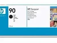 1 tinte hp inc. tinte large format zwart orig.nr. c5059a (bk) - afbeelding 1 van  4