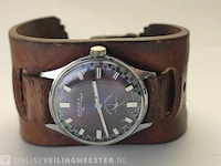 1 vintage horloge - bifora - handwinder