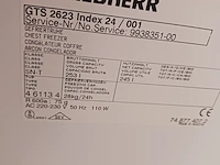 1 vrieskist a++, liebherr, gts2623 - afbeelding 10 van  10
