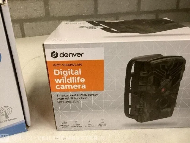 1 x draadloze tel. 1x digital camera amplicomms/denver, big tel 1280/wct9000wlan - afbeelding 2 van  3