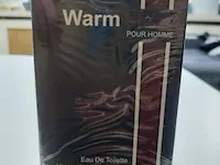 1 x fine perfumery warm blood eau de toilette pour homme 100 ml nieuw. - afbeelding 2 van  3