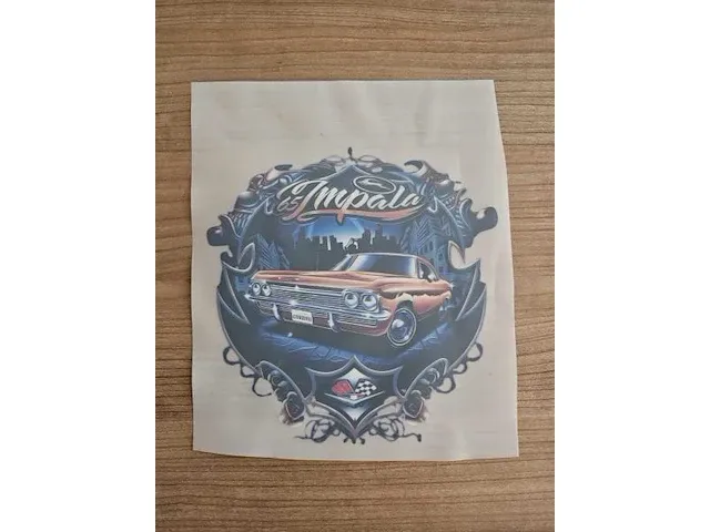 1 x impala transfer voor op bv kleding. - afbeelding 1 van  3