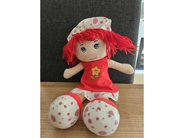 1 x knuffel pop rood. - afbeelding 2 van  3