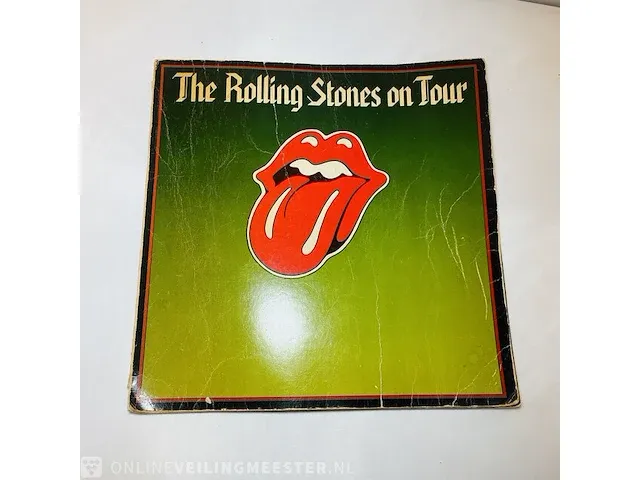 1 x rolling stones vinyl lp in originele omslagwerk met unieke hoes - afbeelding 2 van  7
