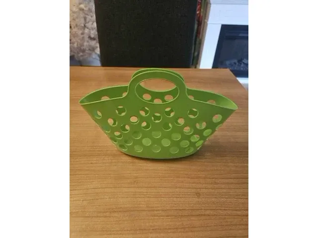 1 x speelgoed boodschappenmandje groen. - afbeelding 1 van  3