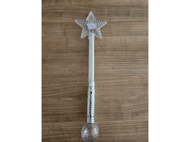 1 x toverstaf efteling met div kleuren licht. - afbeelding 7 van  7