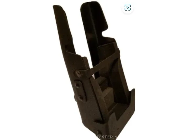 1 zebra mnt-mc33-flch-01 houder passieve houder draagbare mobiele computer zwart - afbeelding 1 van  2