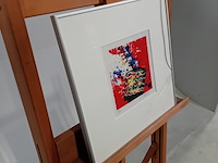 1 zeefdruk, a. van otterloo, 9/11 - afbeelding 2 van  9