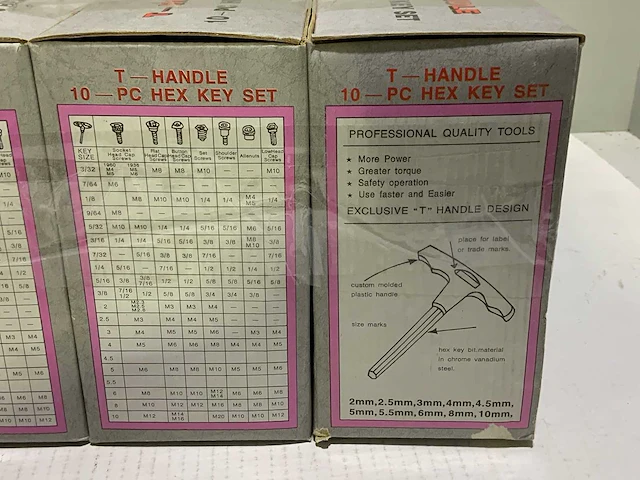 10-delig - inbussets (3x) - afbeelding 3 van  3
