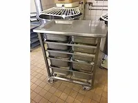 10-delige rvs grondstoffenwagen - afbeelding 2 van  4