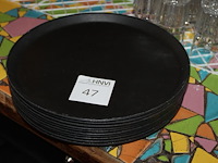 10 dienbladen doorsnede 35 cm. - afbeelding 1 van  2