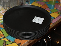 10 dienbladen doorsnede 35 cm. - afbeelding 2 van  2