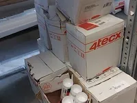 10 doos a 12 stuks acrylaatkit 4tecx en bouwcenter, wit - afbeelding 2 van  3