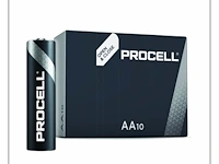 10 ds à 10 stuks duracell procell aa batterijen - afbeelding 2 van  5