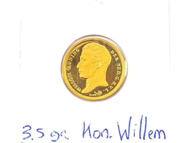 10 gulden koning willem 1818 - afbeelding 1 van  2