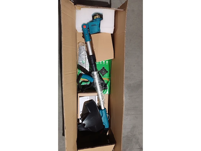 10 inch grastrimmer , sanderz, blauw, 2025 - afbeelding 4 van  6