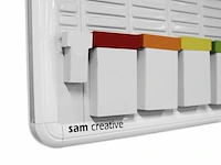 10 kaartplanner 16-kolom 32 sleuven 60x101 cm sam creative, pbkpk000003 - afbeelding 2 van  5