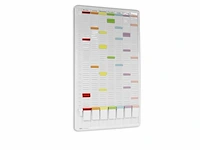 10 kaartplanner 8-kolom 50 sleuven 90x53 cm sam creative, pbkpk000002 - afbeelding 1 van  3